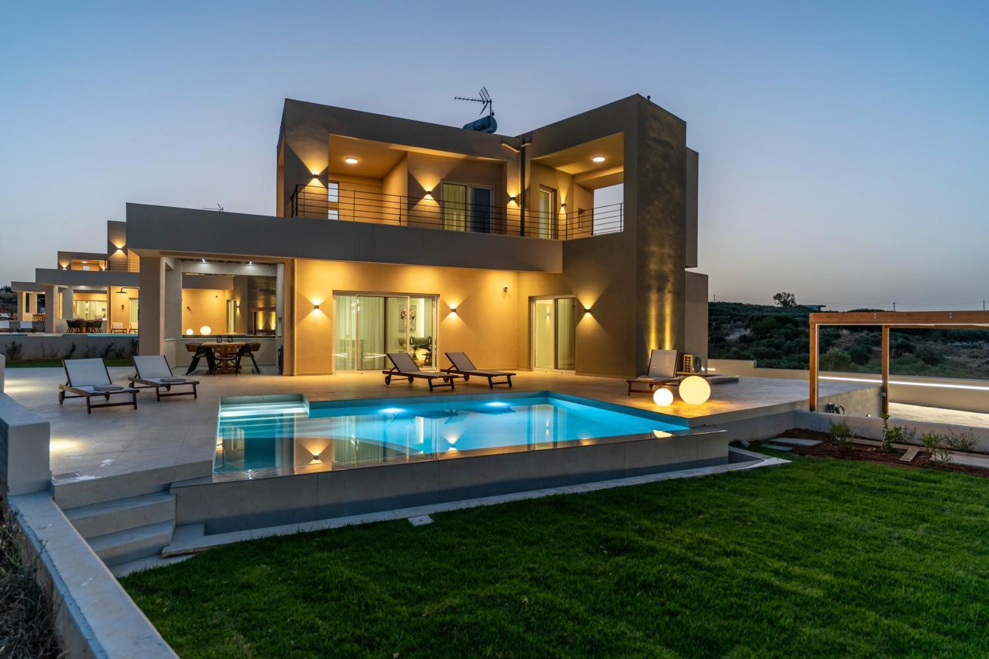 Blue Sky Villas Arkalochórion Exterior foto